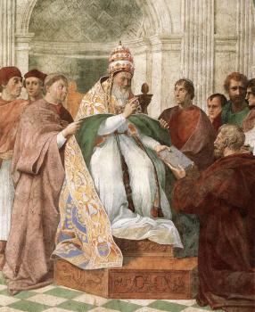 拉斐爾 Gregory IX Approving the Decretals